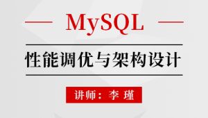 MySQL性能调优与架构设计(直播)