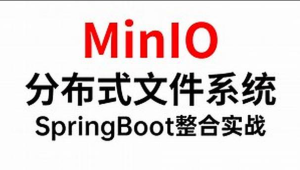 MinIO分布式存储从0到Vue+SpringBoot整合开发